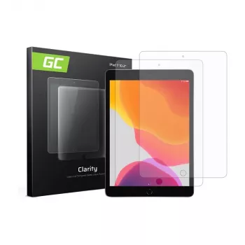 Green Cell GC Clarity ekraanikaitse iPad 7 10.2 (2019) jaoks – ülikirgas PET-kile, kriimustuskindel, mullivaba