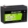 Green Cell LFPGC12V7AH UPS-aku Liitiumraudfosfaat (LiFePO4) 12.8 V 7 Ah