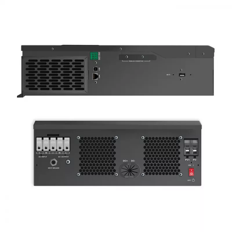 Green Cell Off-Grid päikeseinverter 3000W 48V puhas siinuslaine MPPT laadijaga