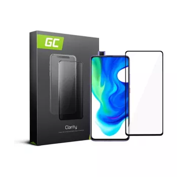 Green Cell GC Clarity Karastatud klaasist ekraanikaitse Xiaomi Pocophone F2 Pro jaoks - 9H kõvadus, 0,33mm, oleofoobne, mullivaba, täielik katvus