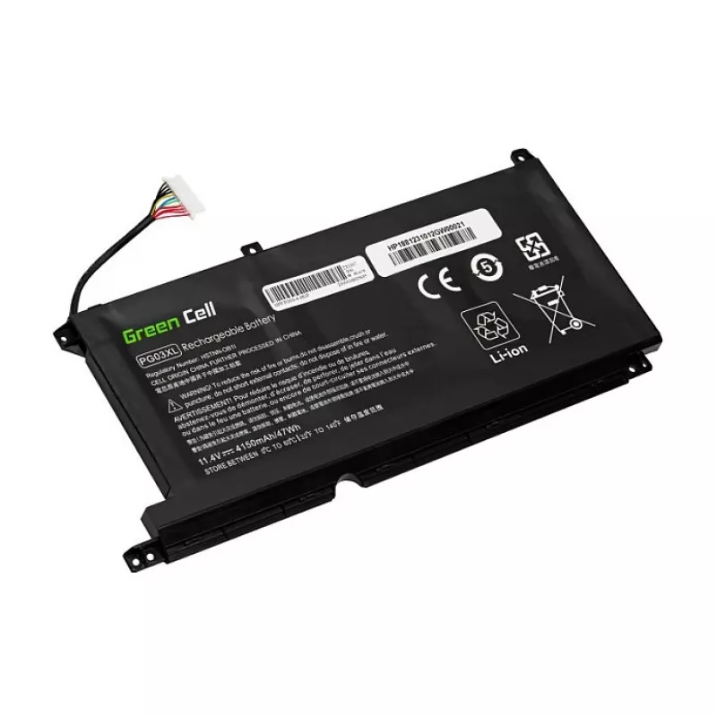 Greencell sülearvuti aku HP Pavilion 15-EC seeria jaoks 4150mAh 11.55V 48Wh Li-ion