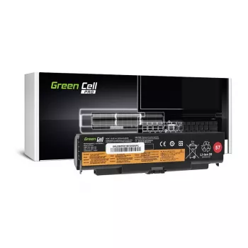 GREENCELL LE89PRO sülearvuti aku Lenovo ThinkPad T440/T540/W540/L440/L540/E540 jaoks – 11,1 V 5200 mAh 6-elemendiline Must