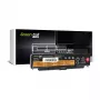 GREENCELL LE89PRO sülearvuti aku Lenovo ThinkPad T440/T540/W540/L440/L540/E540 jaoks – 11,1 V 5200 mAh 6-elemendiline Must