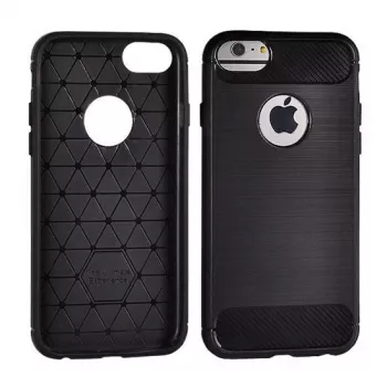 GreenGo Nokia 3.1 Tagakaas Carbon Black