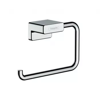 GROHE AddStoris Tualettpaberi hoidik kaanega, kroomitud, seinale kinnitatav