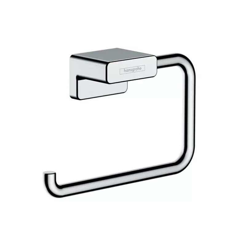 GROHE AddStoris Tualettpaberi hoidik kaanega, kroomitud, seinale kinnitatav