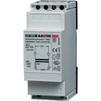 Grothe uksekella trafo 12 V/AC 1,5 A 14101