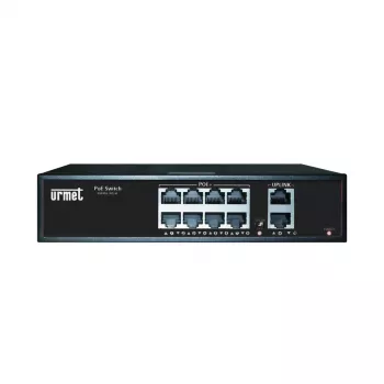 Grothe SWI 3000/402 EDGE-S 10-porti Gigabit PoE+ hallatav lüliti, 8x PoE+ 130W, 2x SFP