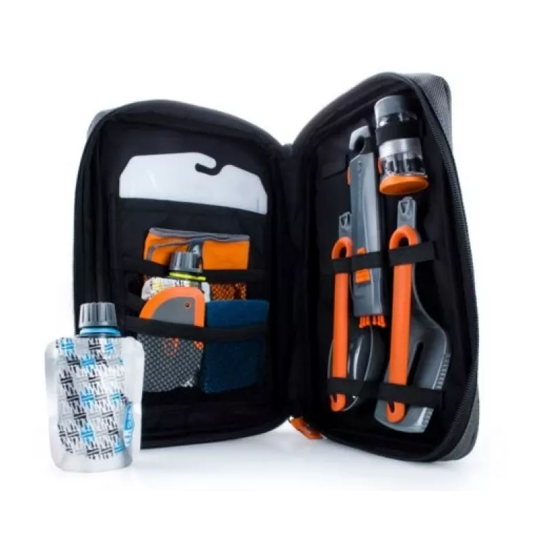 GSI Outdoors Gourmet Kitchen Set 11-osaline telkimisnõude komplekt