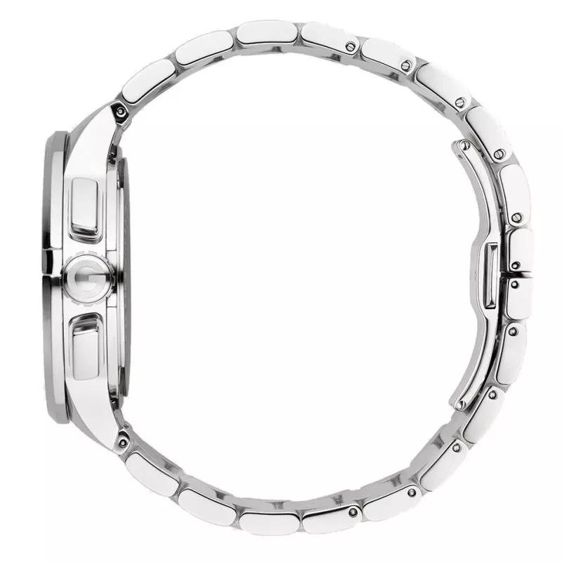 Gucci G-Chrono meeste käekell YA101204 44mm roostevaba teras, must sihverplaat, kronograaf, kuupäev
