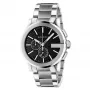 Gucci G-Chrono meeste käekell YA101204 44mm roostevaba teras, must sihverplaat, kronograaf, kuupäev