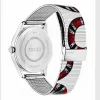 GUCCI G-Timeless Unisex Šveitsi kvartskell YA1264123 38mm roostevabast terasest hõbedane sihverplaat