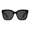GUCCI GG0034SN-001 Naiste ruudukujulised päikeseprillid 54/20/140 mm Must atsetaat Hall nailon UV400