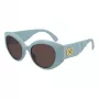 GUCCI GG0809S-004 Naiste päikeseprillid - Must atsetaatraam, hallid läätsed, 51 mm