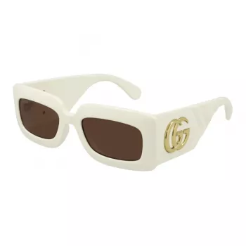 GUCCI GG0811S-002 Naiste kassisilma päikeseprillid must hall 53mm