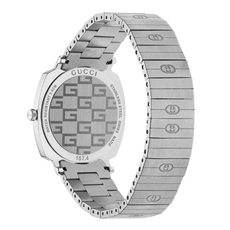 GUCCI Grip naiste kell YA157401 35mm kuldne PVD roostevaba teras kvarts