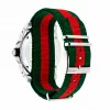 GUCCI meeste käekell YA136209A 45mm Šveitsi kvarts roostevaba teras kumm must