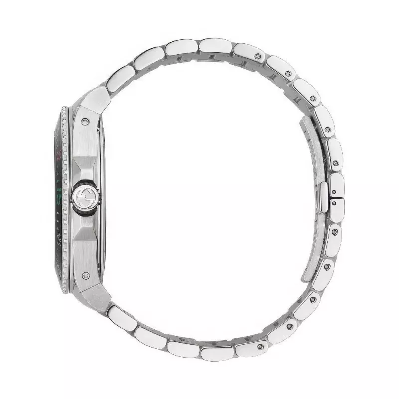 Gucci meeste käekell YA136218 45mm roostevabast terasest Šveitsi kvarts-sukeldumiskell