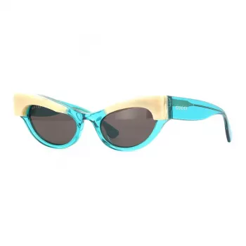 GUCCI Naiste GG1167S-004 Kassiprilli Päikeseprillid Must Atsetaat Tumehall Lääts 52/21/140 mm