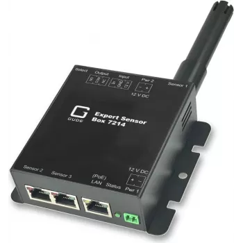 GÜDE 7214-11 Expert Sensor Box Temperatuur 2x anduriport 1x releeväljund 1x IO-sisend PoE