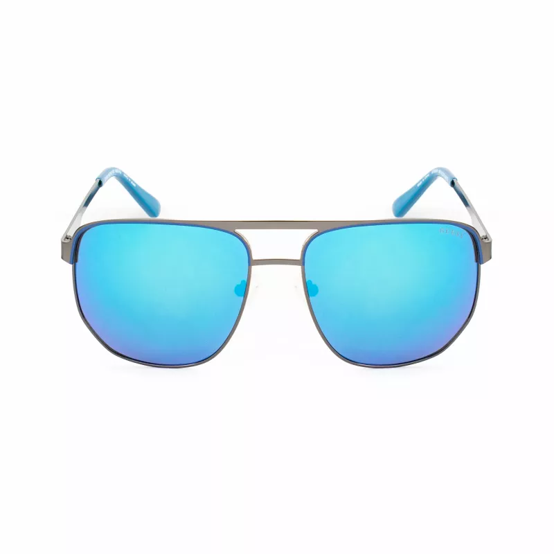 Guess GF00061-6106X meeste päikeseprillid, must raam, hallid läätsed, 61 mm