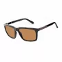 GUESS GF00062-5901E meeste kandilised päikeseprillid - must raam, hall lääts, 59 mm
