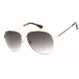 GUESS GF0251-32P Meeste ruudukujulised Havana päikeseprillid pruunide gradientklaasidega