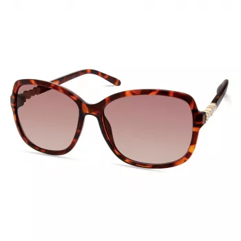 GUESS GF0393-5852F Naiste päikeseprillid Havana atsetaat pruun gradient 58mm