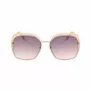 GUESS GF0410-5933F Naiste päikeseprillid - Läikiv must raam, gradient suitsuläätsed, 59 mm