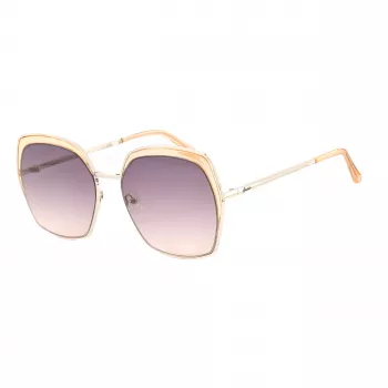 GUESS GF0410-5933F Naiste päikeseprillid - Läikiv must raam, gradient suitsuläätsed, 59 mm