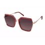 GUESS GF0418-5869T Naiste Kassiprilli Päikeseprillid - Läikiv Must Raam, Suitsu Gradient Lääts, 58mm
