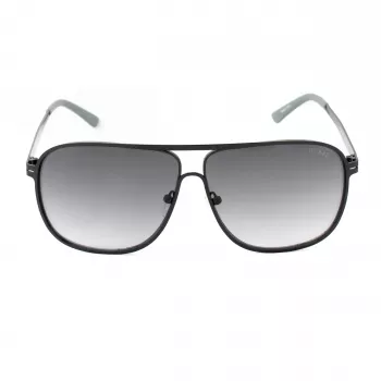 GUESS GF5025S-02B Meeste Pilootpäikeseprillid - Must raam, Suitsuhall lääts, 61mm