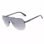 GUESS GF5053-0008F Meeste kandilised päikeseprillid - must raam, suitsuläätsed 58mm