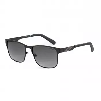 Guess GF5098-5602B Meeste ruudukujulised päikeseprillid must suits 56mm