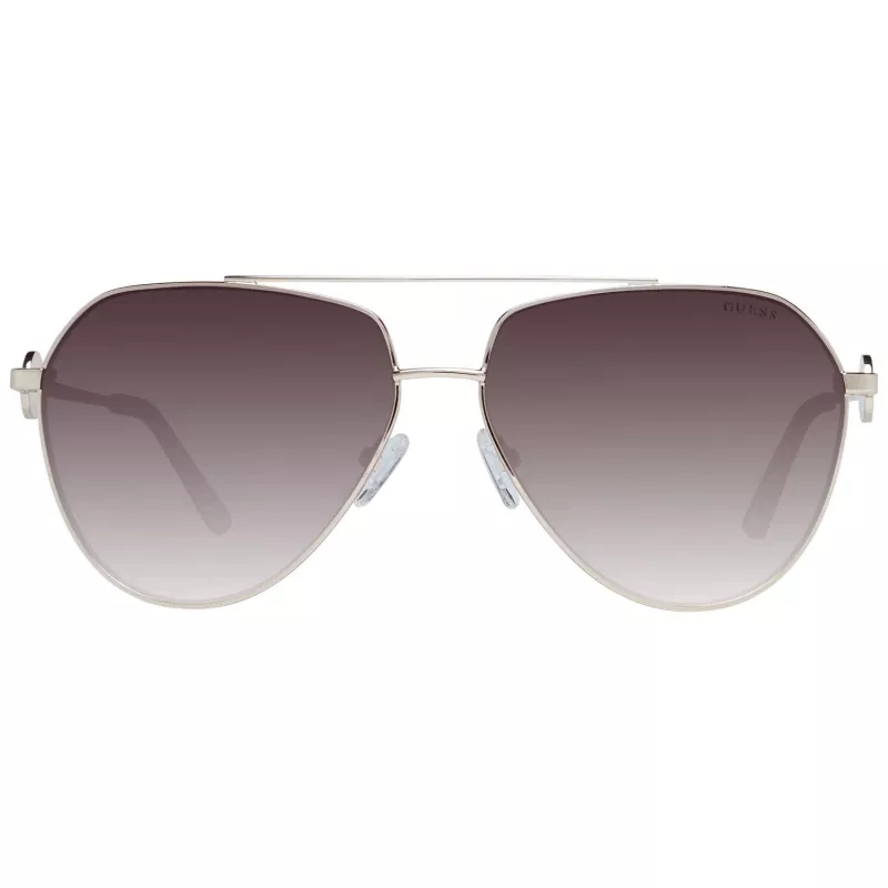 GUESS GF6140-32F Naiste Päikeseprillid Havana Ruudukujulised 62mm