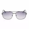 GUESS GG2114S-01B meeste päikeseprillid, must ruudukujuline raam, hall gradientlääts, 60 mm