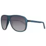 GUESS MAN Päikeseprillid GU6876-5991B Ristkülikukujuline Must Raam Hall Lääts 59mm