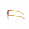 GUESS Men's Rectangular Sunglasses GU00170-5344F Havana Brown 53mm