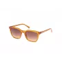 GUESS Men's Rectangular Sunglasses GU00170-5344F Havana Brown 53mm