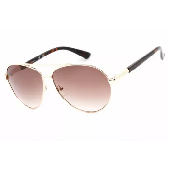 Guess meeste päikeseprillid GF0221-32F tume havanna atsetaatraamiga pruuni gradiendiga läätsed 59mm