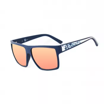 GUESS Meeste Päikeseprillid GGU2053MBL21F Matt Must Raam Suitsuläätsed 58mm