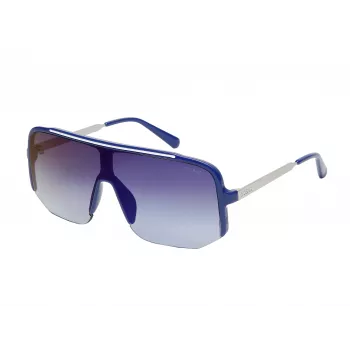 GUESS Meeste Päikeseprillid GO00054-0090C Must Propionaatraam Hall Polükarbonaat Lääts 54mm