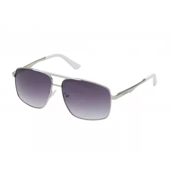 GUESS Meeste Päikeseprillid GO00063-5910B Havana Ruudukujuline Raam Pruun Lääts 59mm
