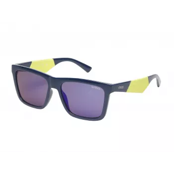 GUESS meeste päikeseprillid GO00067-5690C Havana pruun ristkülikukujuline atsetaatraam UV400