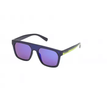 GUESS Meeste Päikeseprillid GO00068-5584C Ristkülikukujuline Tume Havana Raam Pruuni Gradientklaasiga 55/18/145 mm