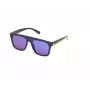 GUESS Meeste Päikeseprillid GO00068-5584C Ristkülikukujuline Tume Havana Raam Pruuni Gradientklaasiga 55/18/145 mm