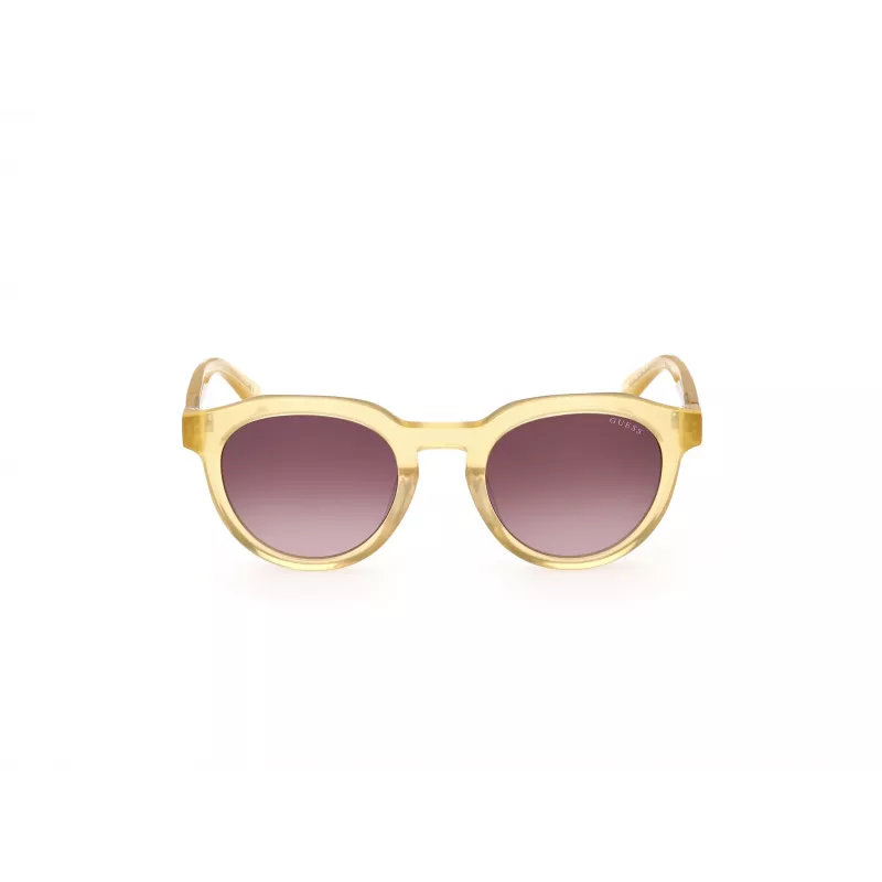 GUESS meeste päikeseprillid GU00063-5039F Havana atsetaat ruudukujuline raam pruun lääts 50mm