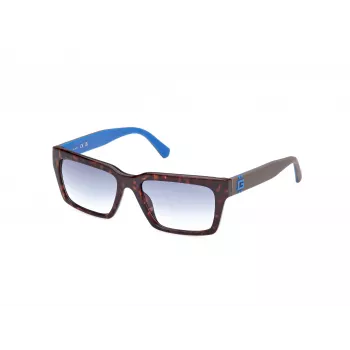 GUESS Meeste Päikeseprillid GU00121-5652W Havana Pruun Ruudukujuline Raam 56mm