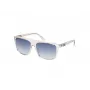 GUESS meeste päikeseprillid GU00123-5826W - ruudukujuline tume Havana raam, pruunide gradientklaasidega, 58/16/140 mm
