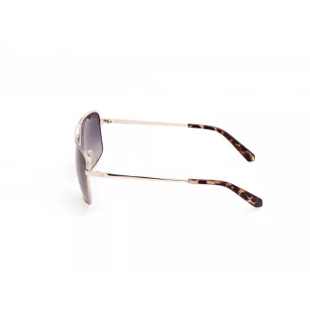 GUESS Meeste Päikeseprillid GU00167-6032W Must Raam Hallid Läätsed 60/14/140 mm